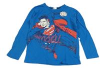 Modré triko se Supermanem DC COMICS