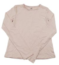 Světlerůžové triko H&M