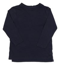 Tmavomodré tričko George