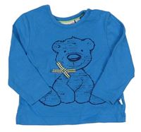 Modré tričko s medvedíkom Liegelind