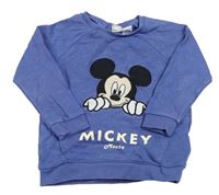 Modrá mikina s Mickeym H&M