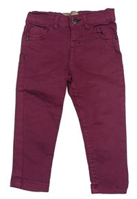Vínové skinny rifle Zara
