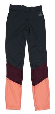 Tmavomodro-vínovo-neonově růžové sportovní legíny Yigga