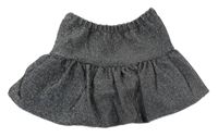 Strieborná trblietavá sukňa Zara