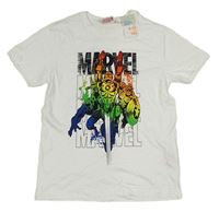 Bílé tričko s Marvel Primark