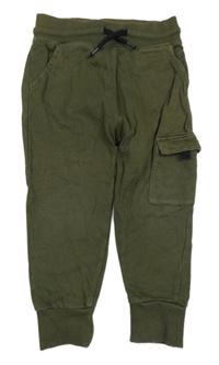 Khaki tepláky s kapsou Next