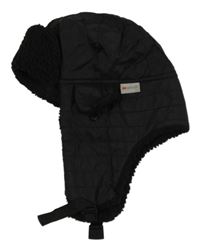 Černá šusťáková zateplená beranice