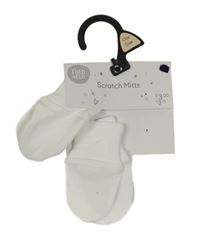 Nové - 2x bílé bavlněné rukavice F&F