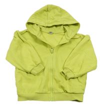 Neónově zelená prepínaci mikina s kapucňou Tu