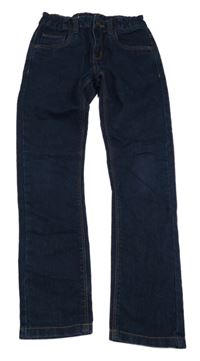 Tmavomodré skinny rifle C&A