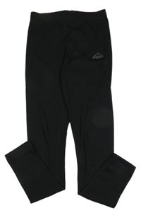 Černé thermo kalhoty s logem McKinley