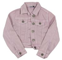 Růžová riflová bunda Pep&Co