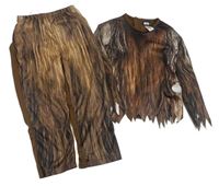 Kostým - 2set - Hnědé triko + kalhoty - Chewbacca - Starwars George