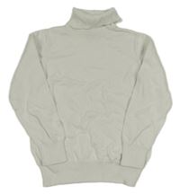 Biely svetrový rolák