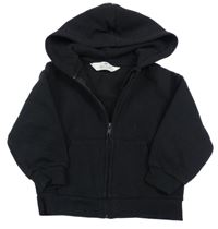 Čierna prepínaci mikina s kapucňou H&M
