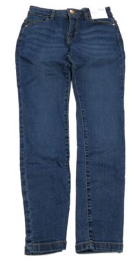 Nové - Tmavomodré skinny rifle Denim Co.