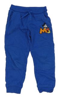 Tmavomodré tepláky s Mickeym Disney