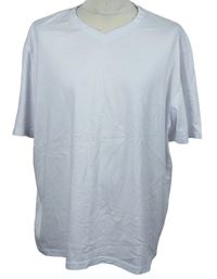 Pánské bílé tričko George vel. 3XL