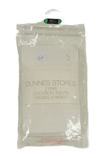 Nové - Bílé puntíkaté silonky Dunnes