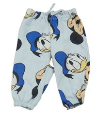 Světlemodré tepláky s Mickey Mousem a kačerem Donaldem H&M