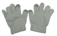 Světlešedé rukavice