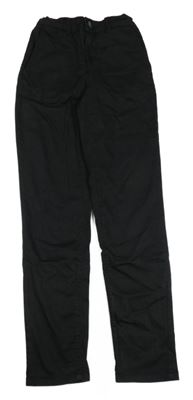Čierne slim fit chino rifle We