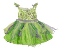 Kostým - Zeleno-fialové šaty - Zvonilka zn. Disney