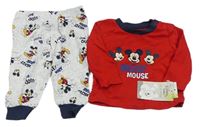 Červené pyžama s Mickeym Primark