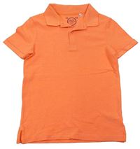 Neonově oranžové polo tričko C&A