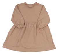 Ružové teplákové šaty H&M