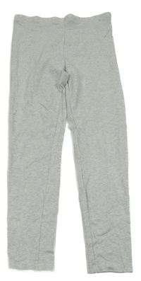 Sivé melírované legíny