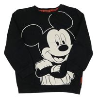 Čierna mikina s Mickeym Disney