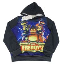 Tmavošedá mikina Freddy´s s kapucí LingQiShiZu