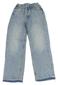 Světlemodré loose fit rifle H&M