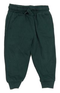 Tmavozelené tepláky Next