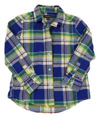 Barevná kostkovaná košile Piombo