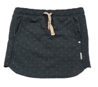 Tmavosivá sukňa s bodkami Tumble´ dry