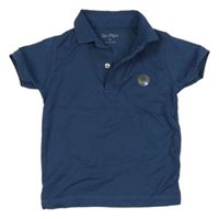 Tmavomodré polo tričko 