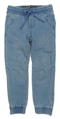 Modré slim cuff rifle Denim Co.