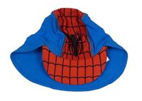 Modro-červená UV kšiltovka s pavoukem - Spider-man MARVEL
