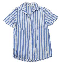 Bílo-modrá pruhovaná košile H&M