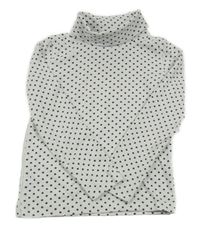 Biely bodkovaná ý rolák Lupilu