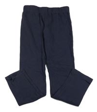 Tmavomodré teplákové legíny Destination