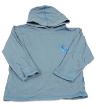 Modrá mikina s Mickeym a kapucňou Disney