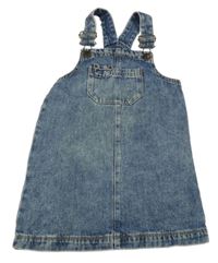 Modré rifľové na traké šaty George