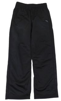 Čierne športové funkčné tepláky Decathlon