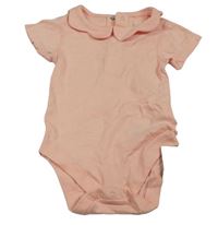 Svetloružové body s golierikom M&S