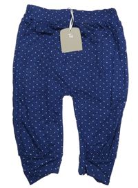 Nové - tmavomodré ľahké tepláky Tu