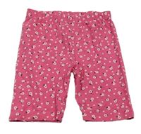 Ružové kvetované kraťasy Topolino