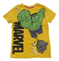 Žluté tričko s Marvel George